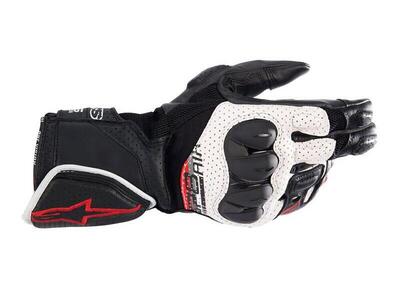 Guanti moto pelle estivi SP-8 V3 AIR Nero Bianco R Alpinestars - Annuncio 9273731