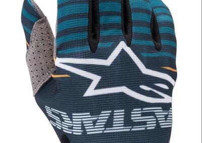 Guanti cross Alpinestars RADAR Blu petrolio Blu na - Annuncio 8238534