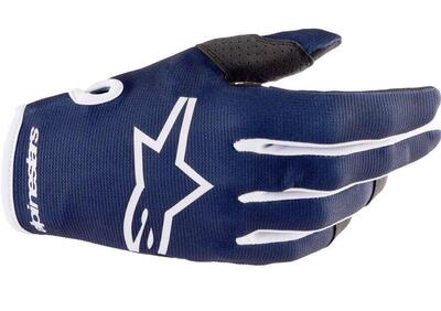 Guanti cross Alpinestars RADAR Navy Scuro Bianco - Annuncio 9017707