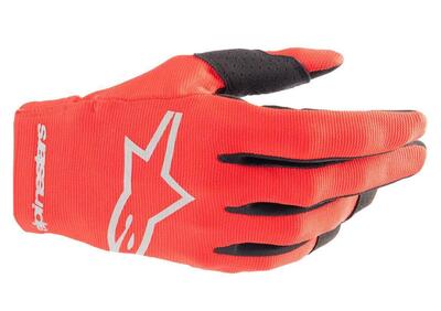 Guanti cross Alpinestars RADAR GLOVES Rosso Argent - Annuncio 9288191