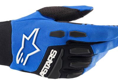 Guanti cross Alpinestars FULL BORE Blu Nero - Annuncio 9369165