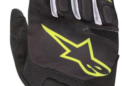 Guanti moto estivi Alpinestars ATOM nero giallo fl - Annuncio 8920257