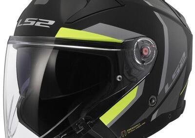 Casco Jet LS2 OF603 Infinity 2 Focus nero opaco gi - Annuncio 9432641