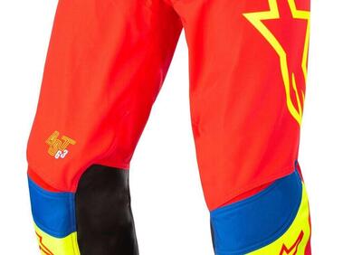 Pantaloni cross Alpinestars TECHSTAR QUADRO Rosso - Annuncio 8619259