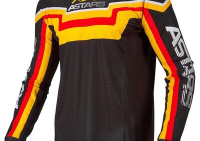 Maglia cross Alpinestars TECHSTAR QUADRO Nero Gial - Annuncio 8505713