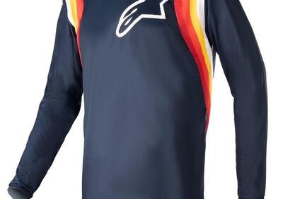 Maglia cross Alpinestars FLUID CORSA Blu Navy Scur - Annuncio 9017713