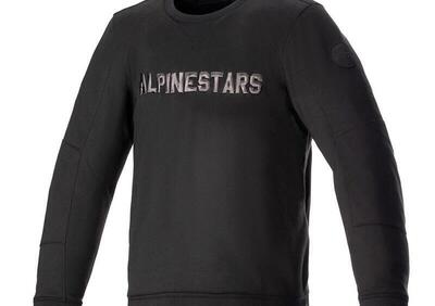 Felpa moto Alpinestars LEGIT CREW FLEECE Nero Grig - Annuncio 9382142