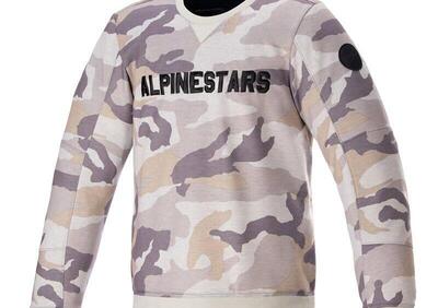 Felpa moto Alpinestars LEGIT CREW FLEECE Grigio Ca - Annuncio 9382143