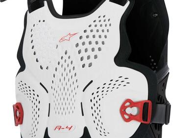 Pettorina protettiva Alpinestars A-4 bianco nero r - Annuncio 8239256