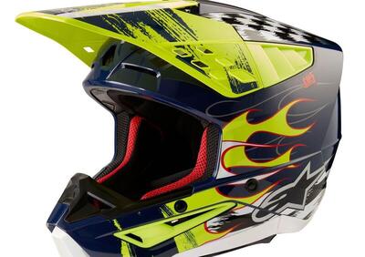 Casco cross Alpinestars S-M5 RASH HELMET ECE 22.06 - Annuncio 9362152