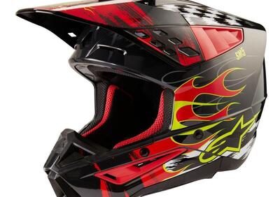 Casco cross Alpinestars S-M5 RASH HELMET ECE 22.06 - Annuncio 9362153