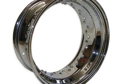 Cerchione 18x8 - 80 fori - inox lucido TTS  - Annuncio 8558126