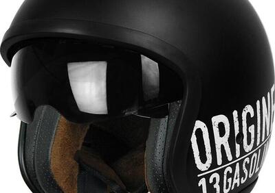 Casco jet Origine Sprint Gasoline 13 Nero Opaco Or  - Annuncio 8428537