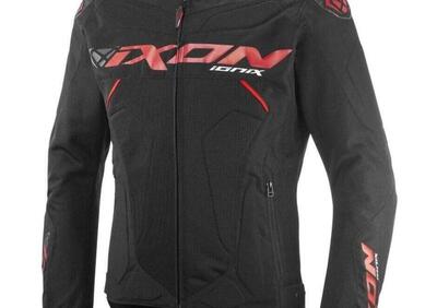 Giacca moto estiva Ixon IONIX Nero rosso - Annuncio 9468677