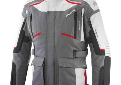 Giacca moto Ixon MIDGARD Grigio Nero Rosso - Annuncio 9468723