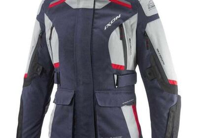 Giacca moto donna Ixon MIDGARD LADY Grege Navy Ner - Annuncio 9468729