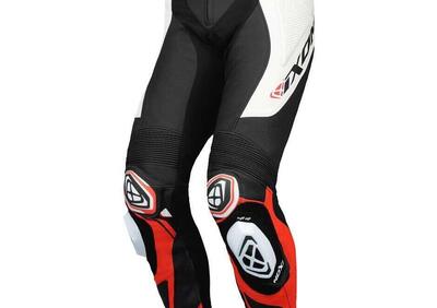 Pantalone moto pelle Ixon VORTEX 3 PT Nero Bianco - Annuncio 9469832