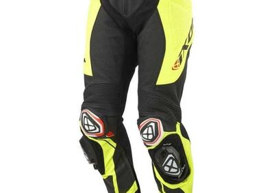 Pantalone moto pelle Ixon VORTEX 3 PT Nero Giallo - Annuncio 9469833