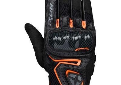 Guanti moto pelle estivi Ixon RS5 AIR Nero Arancio - Annuncio 9471513