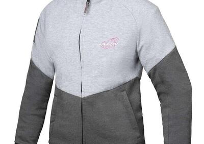 Felpa moto donna Ixon TOUCHDOWN L Grigio Argento R - Annuncio 9472508