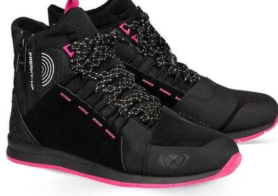 Scarpe moto donna Ixon FREAKY WP Nero Rosa - Annuncio 9472568