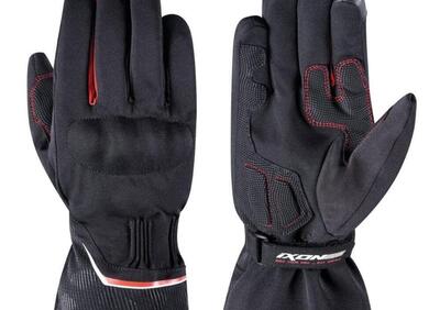 Guanti moto invernali Ixon PRO GLOBE nero rosso - Annuncio 9455934