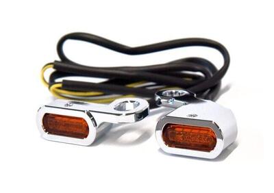 Frecce cromate con lenti ambrate omologate a LED p  - Annuncio 8560500