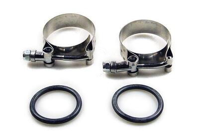 Fascette con oring fissaggio collettore Sportster  - Annuncio 9307307