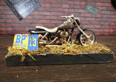 Diorama con Dyna Wide Glide American Wheels  - Annuncio 8829114