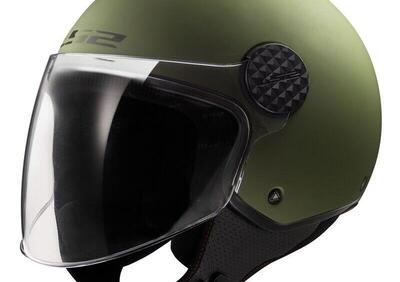 Casco Jet LS2 OF558 Sphere II Solid verde opaco - Annuncio 9486705