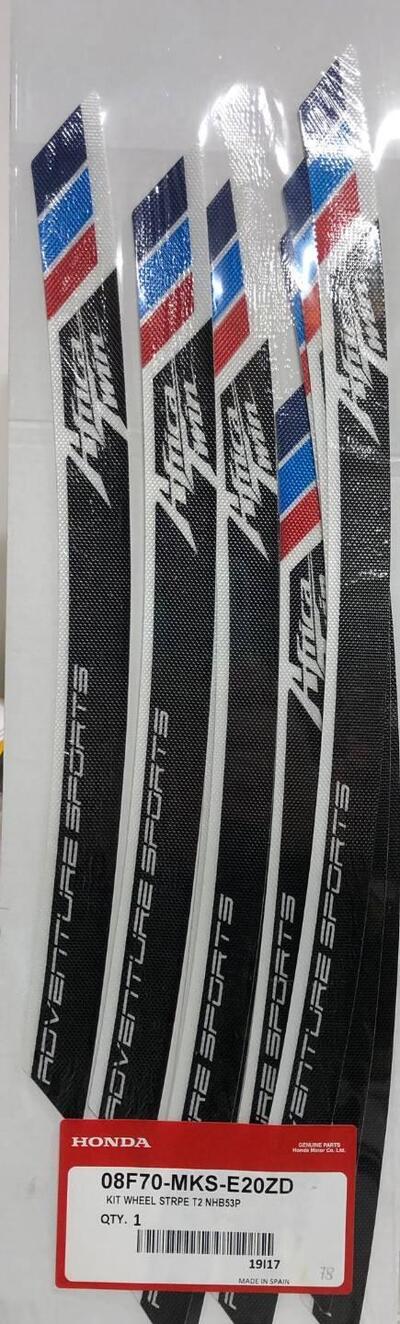 SERIE ADESIVI CERCHIO PER HONDA AFRICA TWIN ADVENT