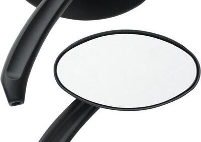 Specchietti ovali neri Custom Chrome  - Annuncio 8546667