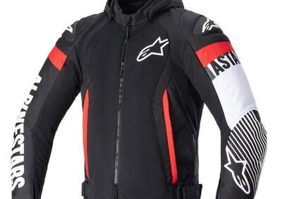 Giacca moto Alpinestars ZACA AIR Nero Bianco Rosso - Annuncio 9499986