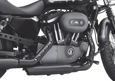 Paracalori neri traforati per Sportster dal 2014 a  - Annuncio 8826741