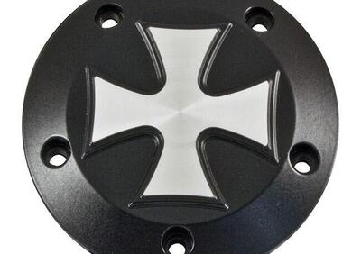 Point Cover HKC Maltese Cross nero per Sportster d  - Annuncio 8827840