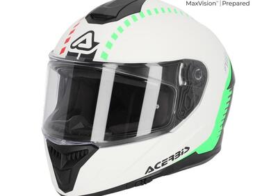 Casco integrale Acerbis KRAPON 2206 Bianco Nero2 - Annuncio 9503962