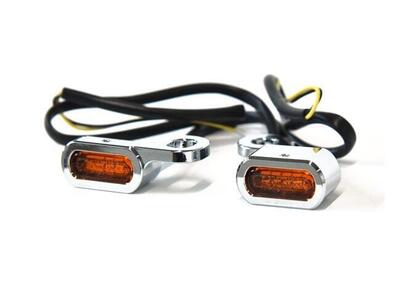 Frecce cromate con lenti ambrate omologate a LED p  - Annuncio 8560519