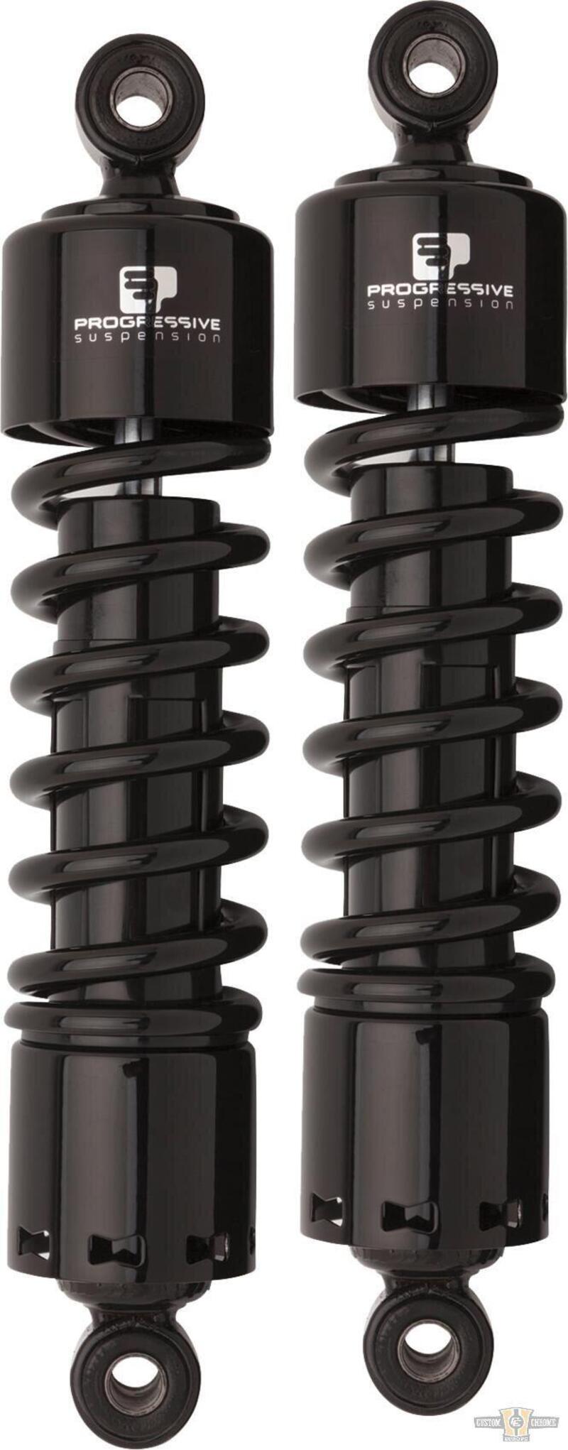 Ammortizzatori 13" neri Progressive Suspension 412