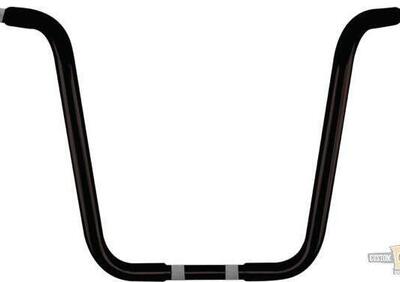 Manubrio Ape Hanger 1-1/4" alto 16" nero per Accel  - Annuncio 8548011