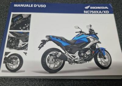 USO E MANUTENZIONE MANUALE HONDA NC750XA/XD - Annuncio 9512472