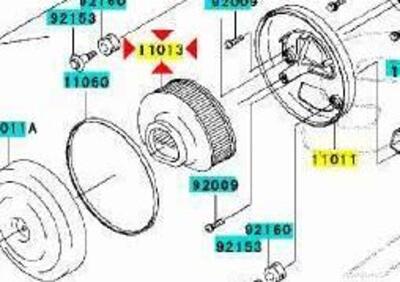 -Filtro aria Kawasaki VN Classic 1600 110131305 - Annuncio 9514986