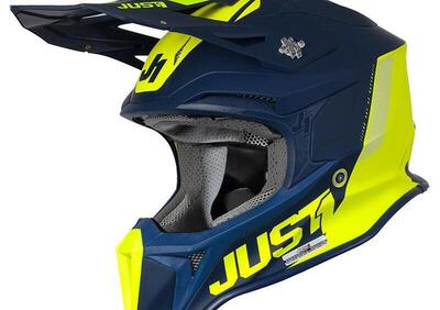 Casco cross Just1 J18 Mips Pulsar in fibra Giallo - Annuncio 9523874