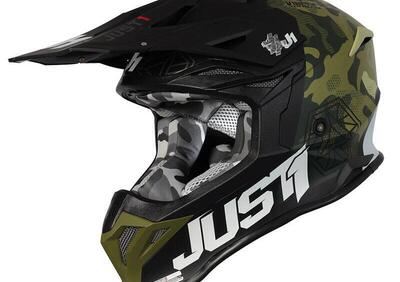 Casco cross Just1 J39 Kinetic Camo Nero Opaco - Annuncio 9523875