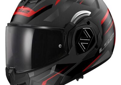 Casco Modulare LS2 FF906 Advant Kuka nero rosso - Annuncio 9344921