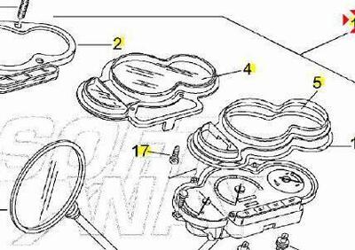 -Quadro strumenti Aprilia SR Stealth 50 AP8212805 - Annuncio 9549707