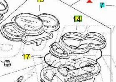 -Cruscotto Aprilia SR50 AP8224280 - Annuncio 9549865