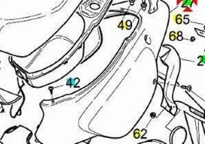 Codone nero Aprilia Rally 50 AP8238449 - Annuncio 9550148