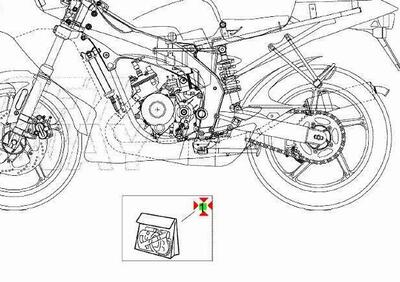 -Serie emblemi carene Aprilia RS125 AP8177067 - Annuncio 9552004