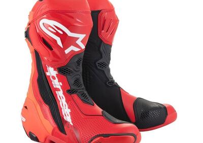 Stivali moto Alpinestars SUPERTECH R Rosso brillan - Annuncio 9552369