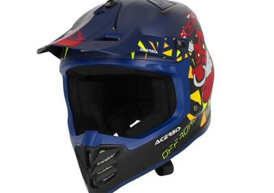 Casco cross bambino PROFILE JUNIOR Blu Nero Acerbis - Annuncio 9560029